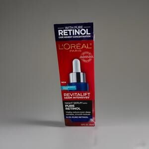 L'Oreal Paris Revitalift Derm Intensives Night Serum 0.3% Pure Retinol 1 fl oz